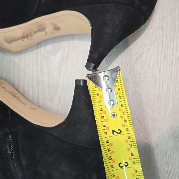 Sam Edelman Women Kinzey Black Suede Ankle Boots Shoes Sz 8.5M - Picture 9 of 14